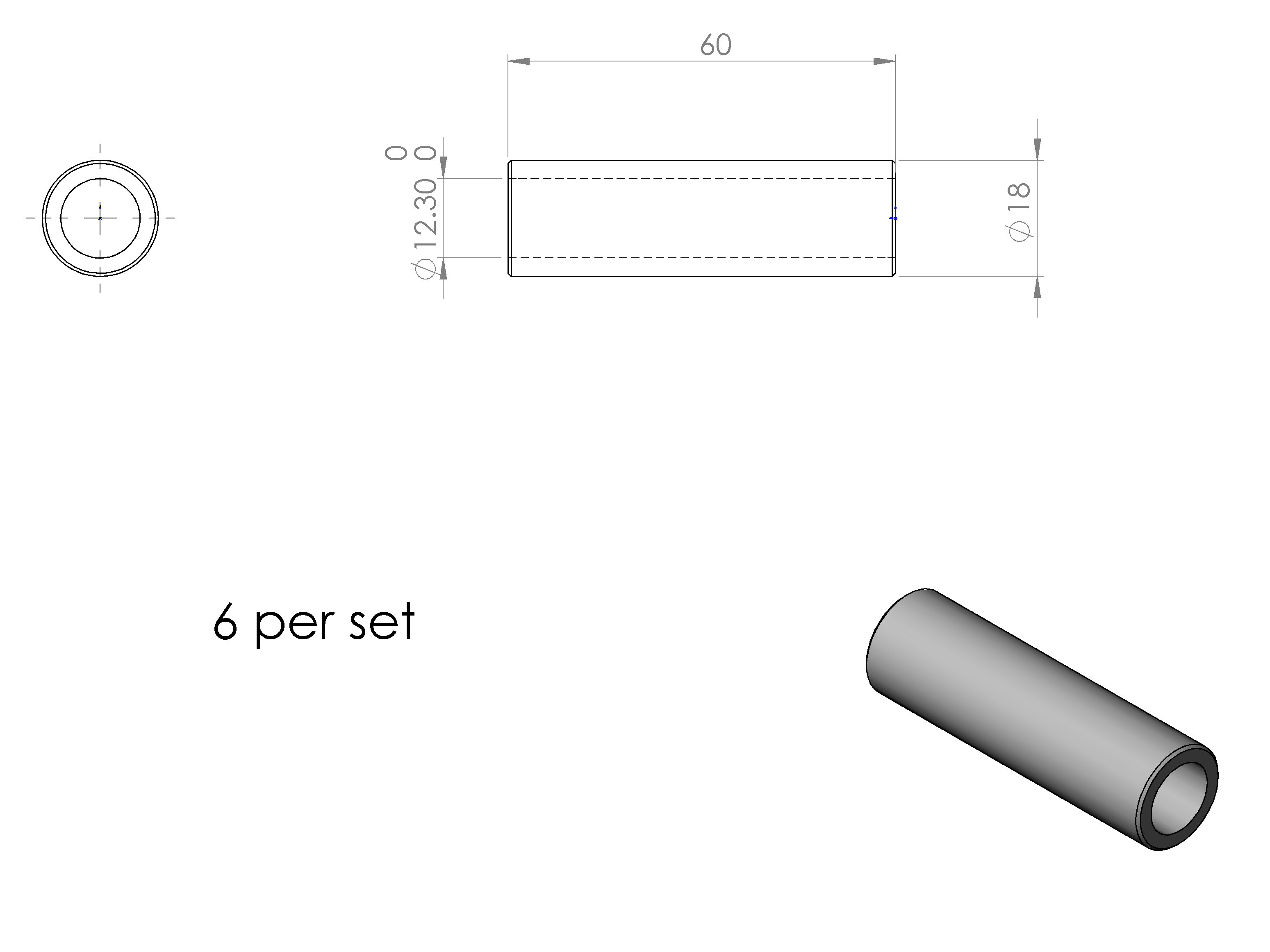 שרטוט חלק P1 – פתח מילוט