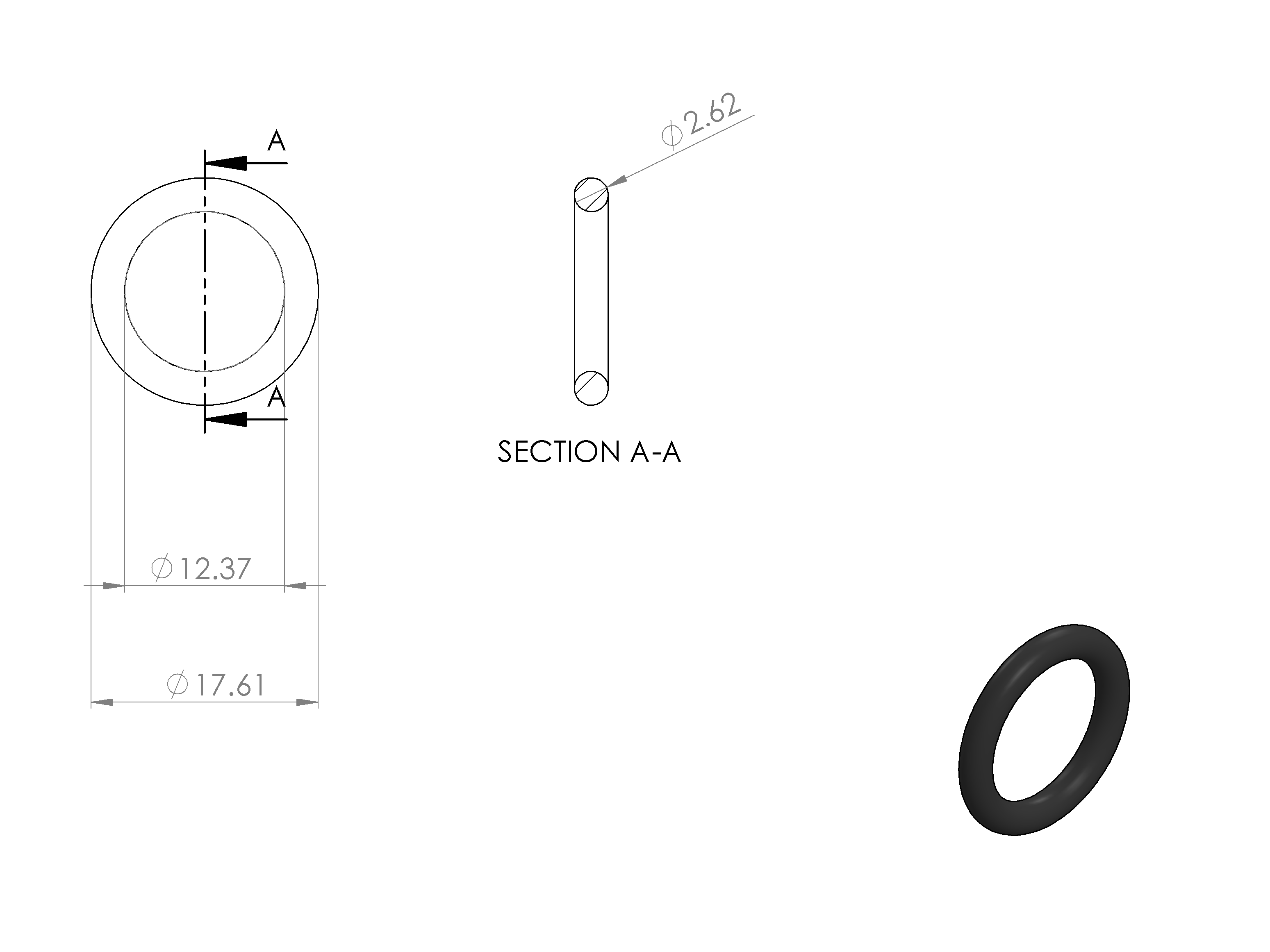 שרטוט חלק P18 – פתח מילוט