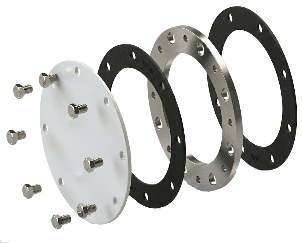 פלאנג 8 צול – מתאם למעברים ללא יציקת פלסטיק