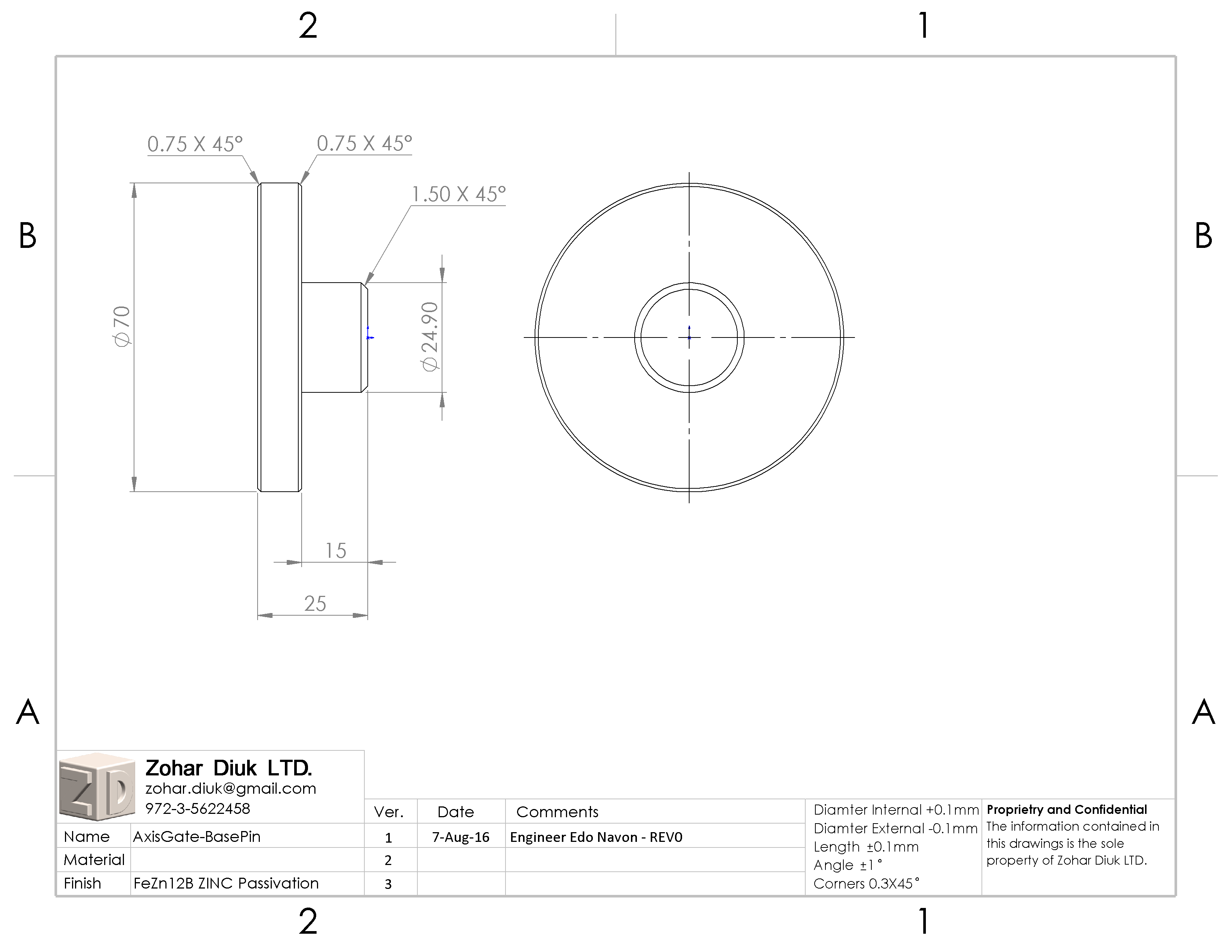 פין תחתון 70