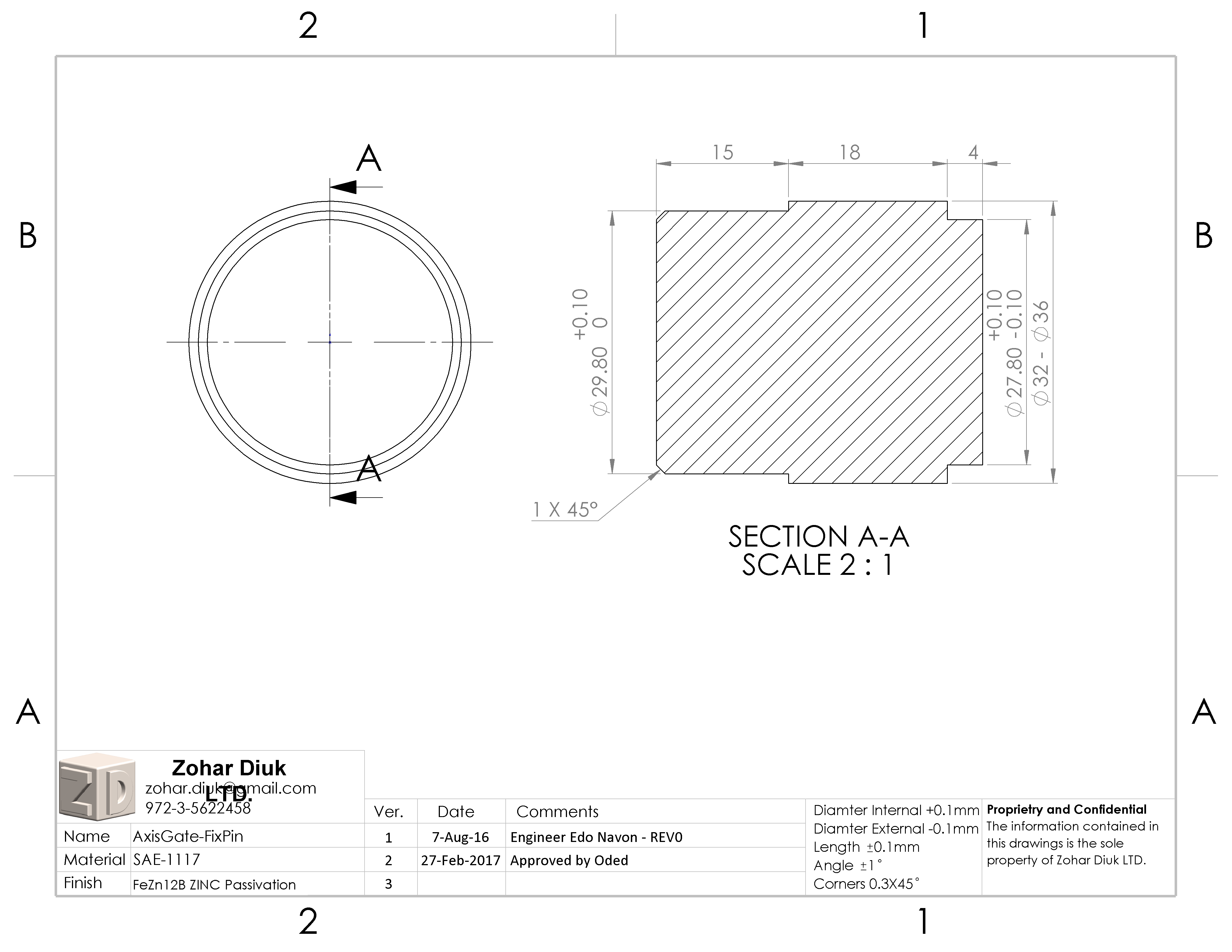 פין קיבוע 70