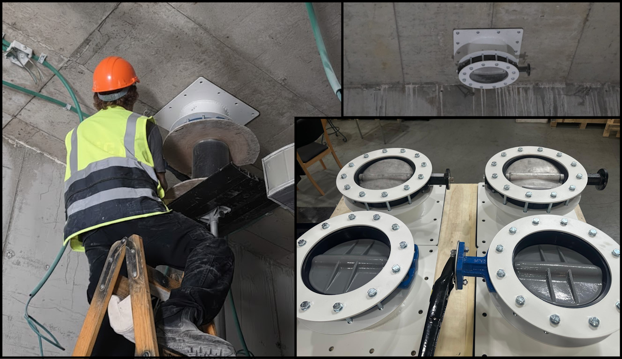 התקנת מתאם מגוף 10 צול