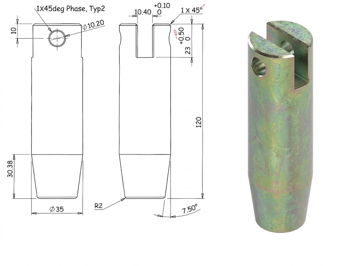 חלק P24 (דלת הדף רסיסים מחוזקת)