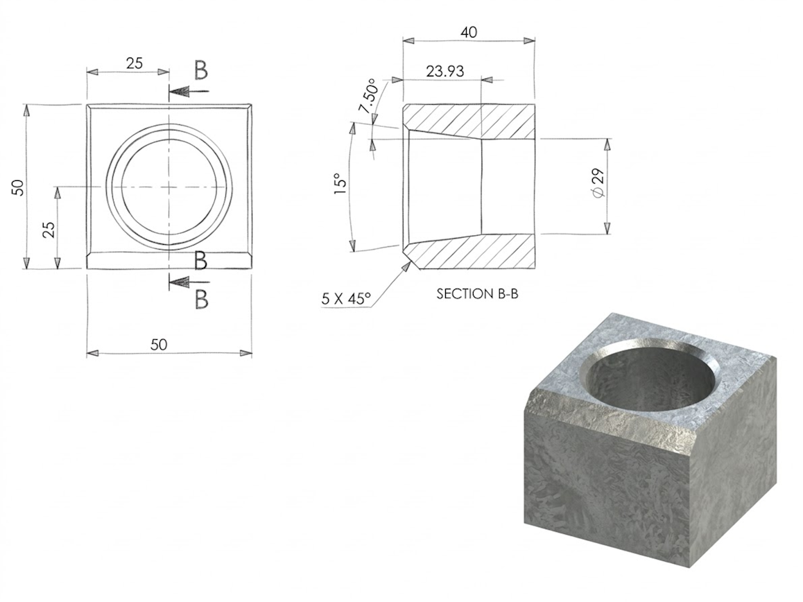 חלק P27 (דלת הדף רסיסים מחוזקת)