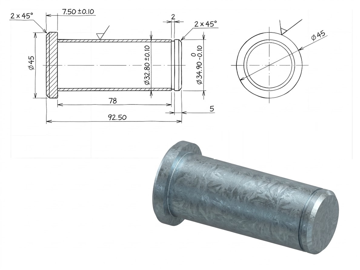 חלק P5 (דלת הדף רסיסים מחוזקת)