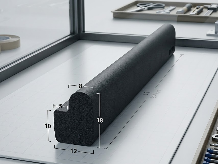 אטם גומי לדלת/חלון