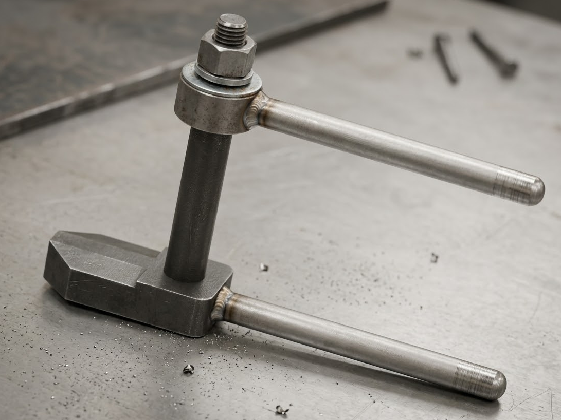 ידית לדלת/חלון מקלט קיים כולל ריתוך