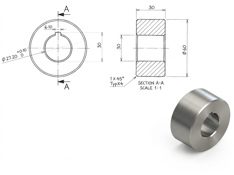 חלק P6 (סגר VILLA)